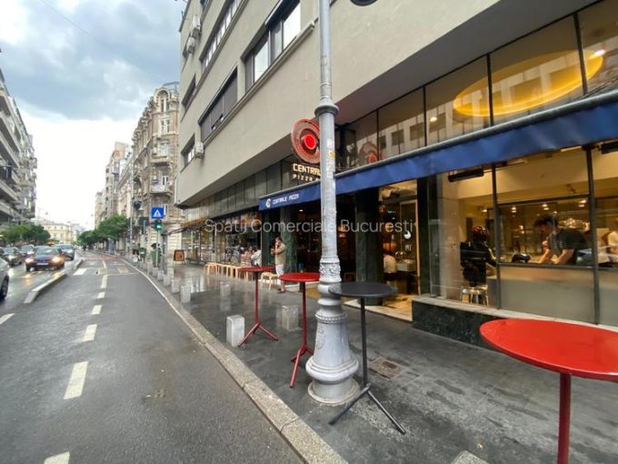 Calea Victoriei, zona de promenadă, spațiu comercial de vânzare