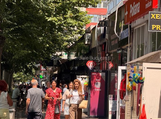 Șos. Giurgiului, zonă dens populată, spațiu comercial de închiriat