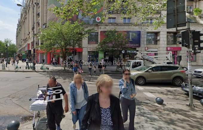 Spatiu comercial Bucuresti Piata Unirii 155 mp trafic pietonal intens
